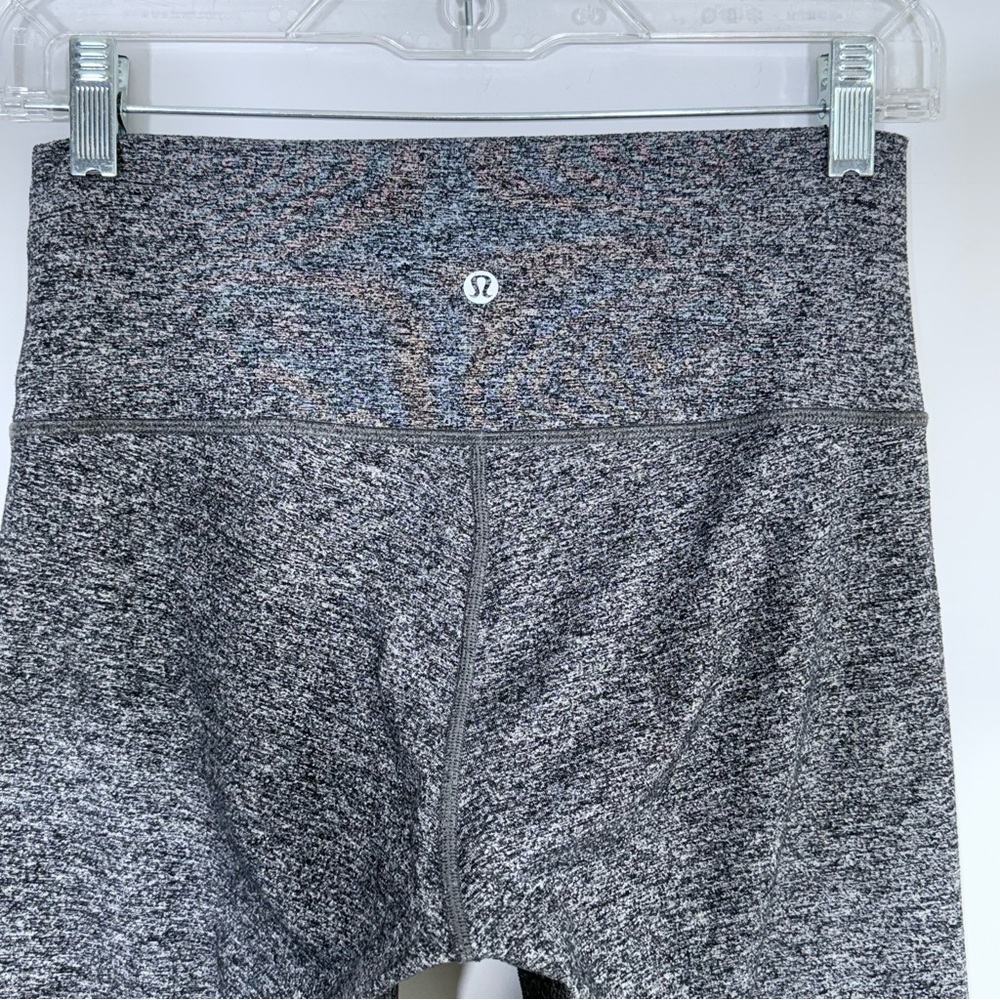 Lululemon Wunder Under Hi-Rise 7/8 Tight *25" Heathered Black Size 8 W5AOUS - Picture 9 of 15